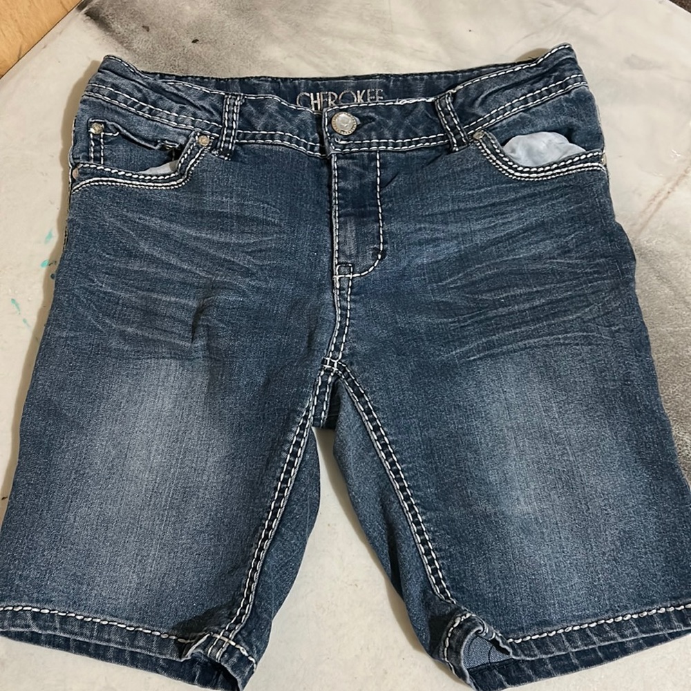 Cherokee Bermuda Denim Shorts
